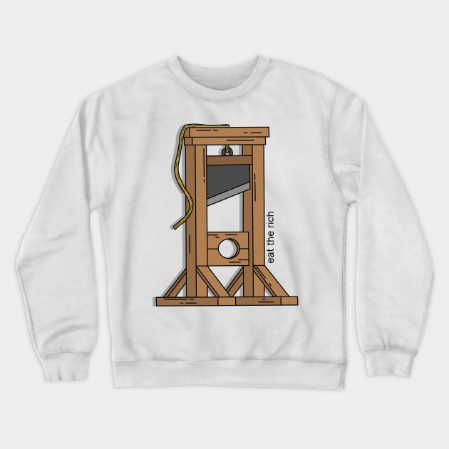 Guillotine Crewneck Sweatshirt by valentinahramov